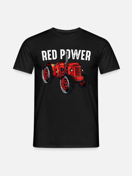 tractor - Men's T-Shirt - black