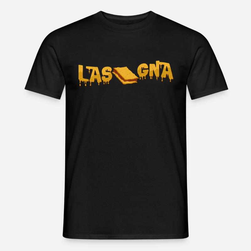 lasagne - Men’s T-shirt - black
