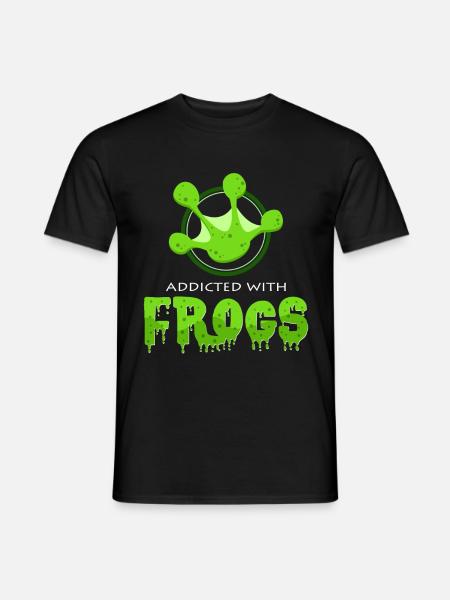 frog - Men's T-Shirt - black
