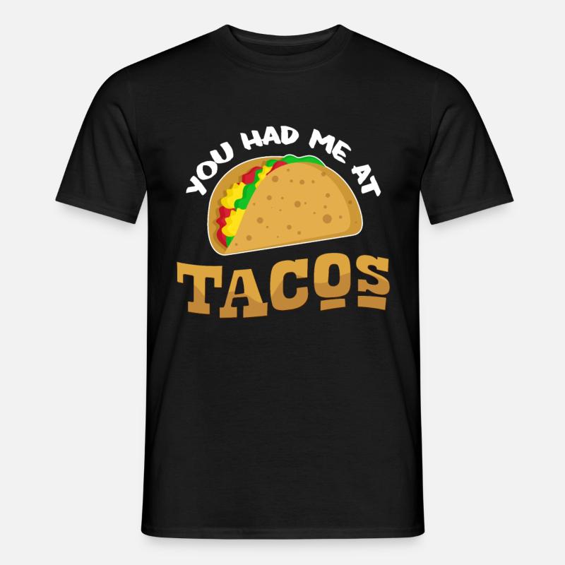 Taco - Männer T-Shirt - Schwarz
