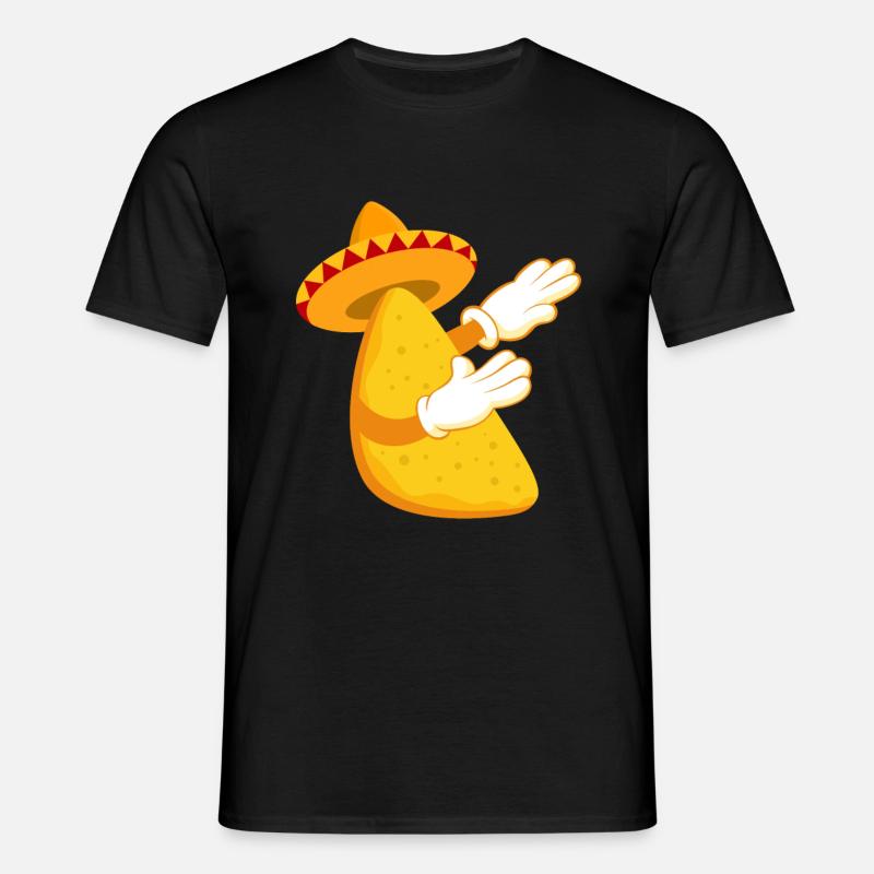 Nacho - Männer T-Shirt - Schwarz
