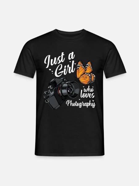 photographer - Men's T-Shirt - black