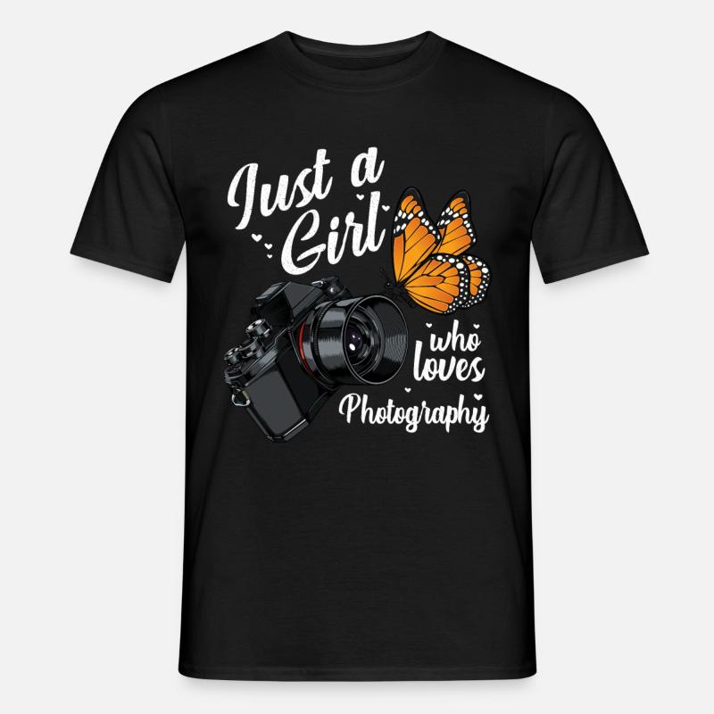 Fotograf - Männer T-Shirt - Schwarz