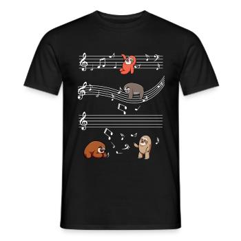 indolence - T-shirt homme - noir - Devant - AI Model Male 178 light (178cm)