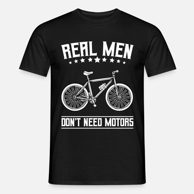 Fahrrad - Männer T-Shirt - Schwarz