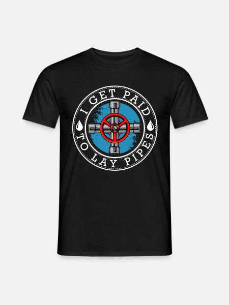 plumber - Men's T-Shirt - black