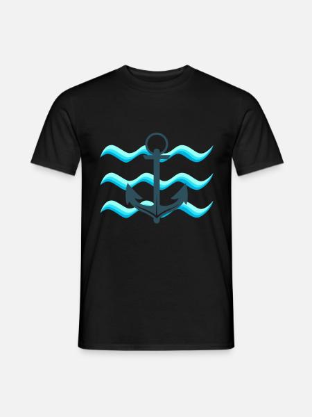 sailing - Men's T-Shirt - black