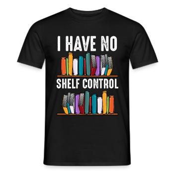 Read books - Men's T-Shirt - black - Front - AI Model Male 178 light (178cm)