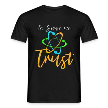 Wissenschaft - Männer T-Shirt - Schwarz - Vorne - AI Model Male 178 light (178cm)