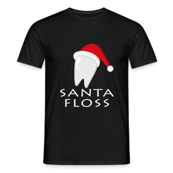 Dentist - Men's T-Shirt - black - Front - AI Model Male 178 light (178cm)