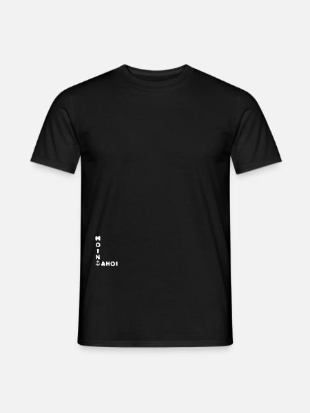 Miesmuschelartwuermchen Moin Anker Ahoi - Männer T-Shirt - Schwarz