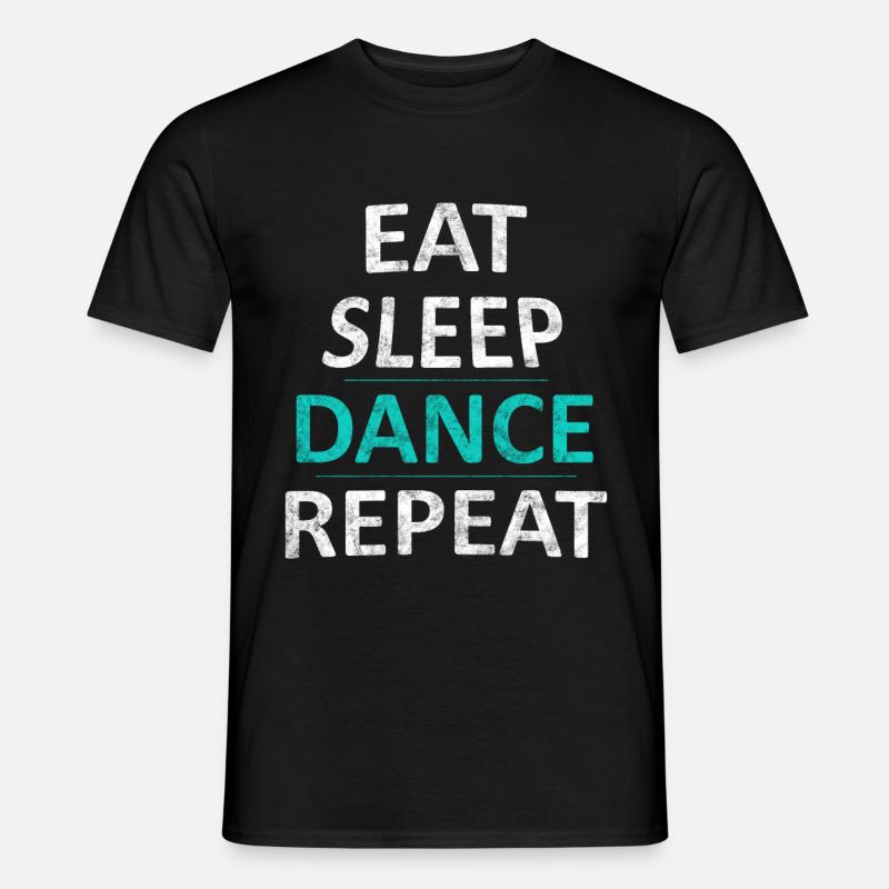 Dance - Männer T-Shirt - Schwarz
