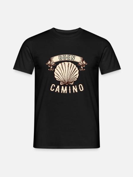 Einen Guten Jakobsweg - Männer T-Shirt - Schwarz