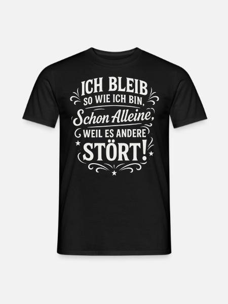 Funny Sarcastic Ironic Sayings - Men's T-Shirt - black