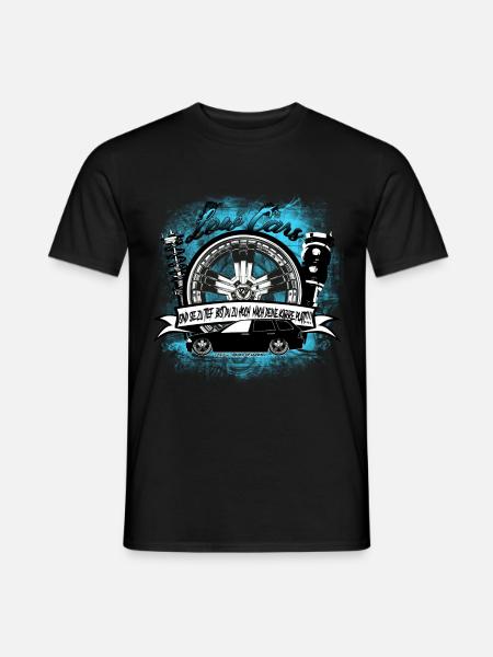 Tuning Low - Männer T-Shirt - Schwarz