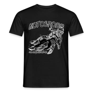 Monsters of Motocross No.2 - Männer T-Shirt - Schwarz - Vorne - AI Model Male 178 light (178cm)