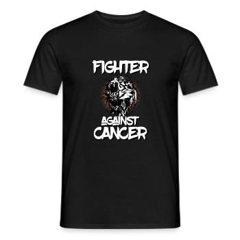 Im Kampf gegen Krebs! - Männer T-Shirt - Schwarz - Vorne - AI Model Male 178 light (178cm)