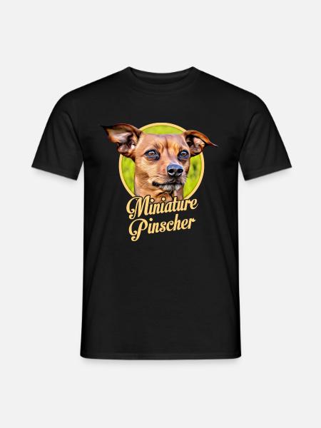 Miniature Pinscher - Men's T-Shirt - black