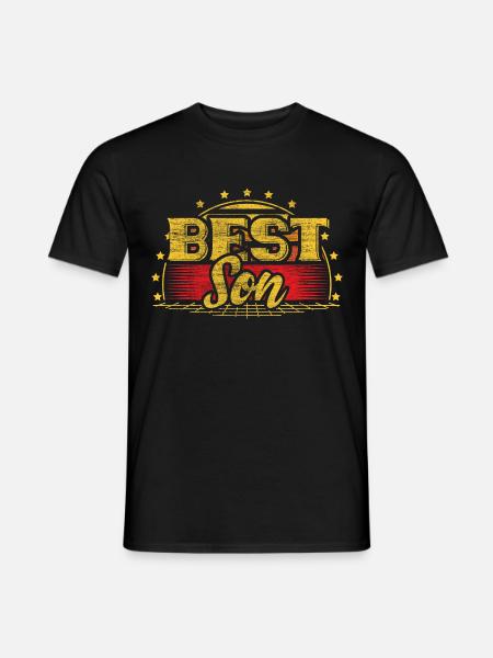 Best Son Gift Idea - Men's T-Shirt - black