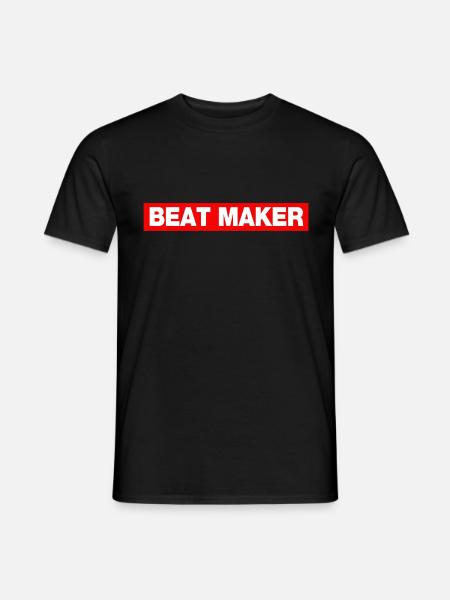 beat maker - Men's T-Shirt - black