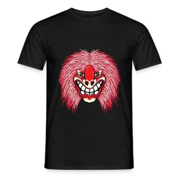 Waggis Maske Basler Fasnacht Morgenstreich Basel - Männer T-Shirt - Schwarz - Vorne - AI Model Male 178 light (178cm)