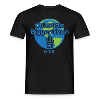 Monde 5 Cinq Tendance Erdogan - T-shirt homme - noir - Devant - AI Model Male 178 light (178cm)