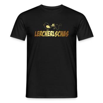 Wienerisch Shirt● Lercherlschas ●Geschenk - Männer T-Shirt - Schwarz - Vorne - AI Model Male 178 light (178cm)
