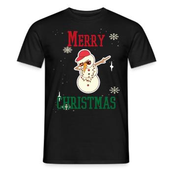 Weihnachten Feiertage Familie - Männer T-Shirt - Schwarz - Vorne - AI Model Male 178 light (178cm)