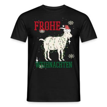Weihnachten Feiertage Familie - Männer T-Shirt - Schwarz - Vorne - AI Model Male 178 light (178cm)