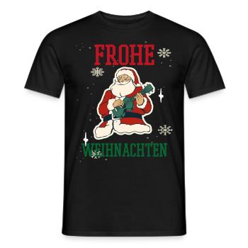 Weihnachten Feiertage Familie - Männer T-Shirt - Schwarz - Vorne - AI Model Male 178 light (178cm)