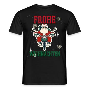 Weihnachten Feiertage Familie - Männer T-Shirt - Schwarz - Vorne - AI Model Male 178 light (178cm)