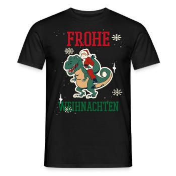 Weihnachten Feiertage Familie - Männer T-Shirt - Schwarz - Vorne - AI Model Male 178 light (178cm)