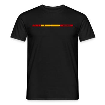 Spain - Männer T-Shirt - Schwarz - Vorne - AI Model Male 178 light (178cm)