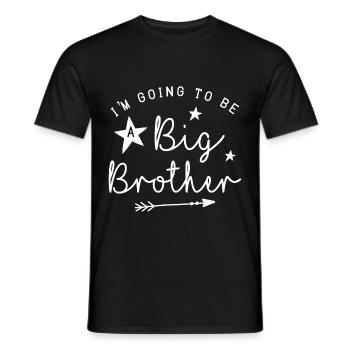 I m Going To Be A Big Brother - Männer T-Shirt - Schwarz - Vorne - AI Model Male 178 light (178cm)