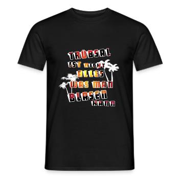 Witziger Spruch - Männer T-Shirt - Schwarz - Vorne - AI Model Male 178 light (178cm)