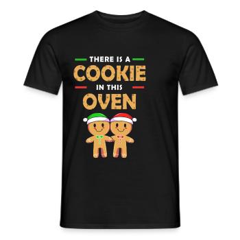 Christmas Gender Reveal - Men's T-Shirt - black - Front - AI Model Male 178 light (178cm)