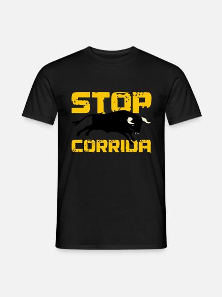 corrida - T-shirt homme - noir