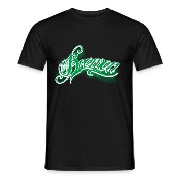 Bremen - Men's T-Shirt - black - Front - AI Model Male 178 light (178cm)