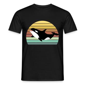 Orque - T-shirt homme - noir - Devant - AI Model Male 178 light (178cm)