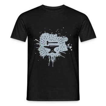 Cadeau de forgeron Forge d'art Forge - T-shirt homme - noir - Devant - AI Model Male 178 light (178cm)