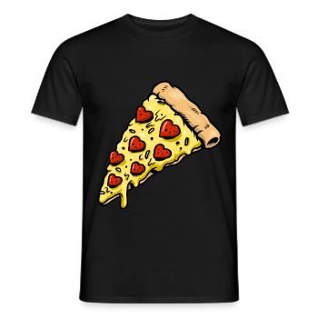 New - Men's T-Shirt - black - Front - AI Model Male 178 light (178cm)
