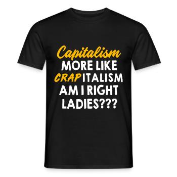 Kommunismus Karl Marx Sozialismus Kapital - Männer T-Shirt - Schwarz - Vorne - AI Model Male 178 light (178cm)