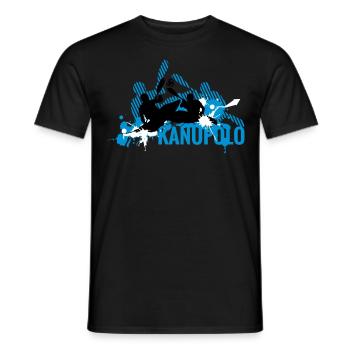 Kanupolo IV - Männer T-Shirt - Schwarz - Vorne - AI Model Male 178 light (178cm)