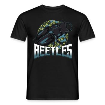 Giant beetles - Men's T-Shirt - black - Front - AI Model Male 178 light (178cm)