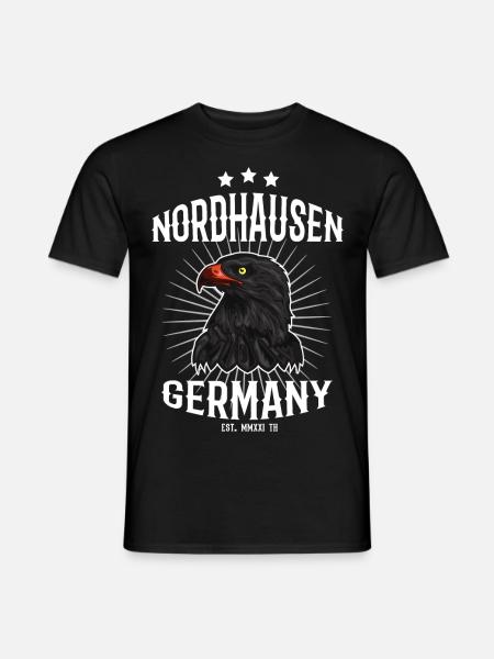 Nordhausen Germany - T-Shirt für den Nordhausener - Männer T-Shirt - Schwarz