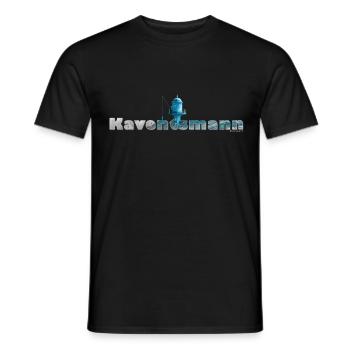 Kaventsmann - Men's T-Shirt - black - Front - AI Model Male 178 light (178cm)