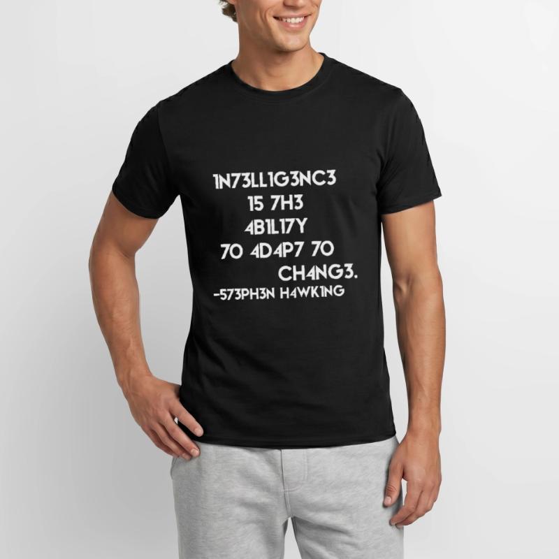 Citer physicien programmeur T-shirt homme