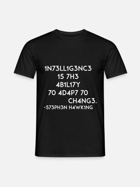 Physics Quote Quote Funny Programming Gift - Men's T-Shirt - black