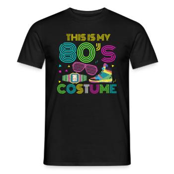 80 - T-shirt homme - noir - Devant - AI Model Male 178 light (178cm)