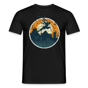 martial Arts - Men's T-Shirt - black - Front - AI Model Male 178 light (178cm)